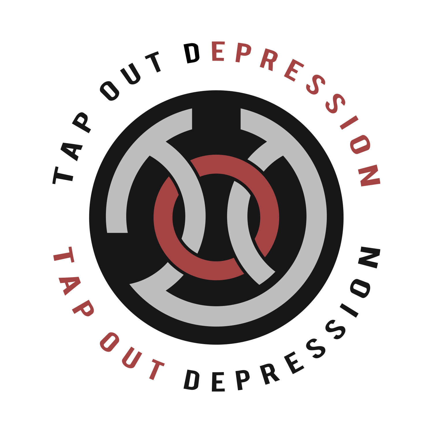 Tap Out Depression Logo